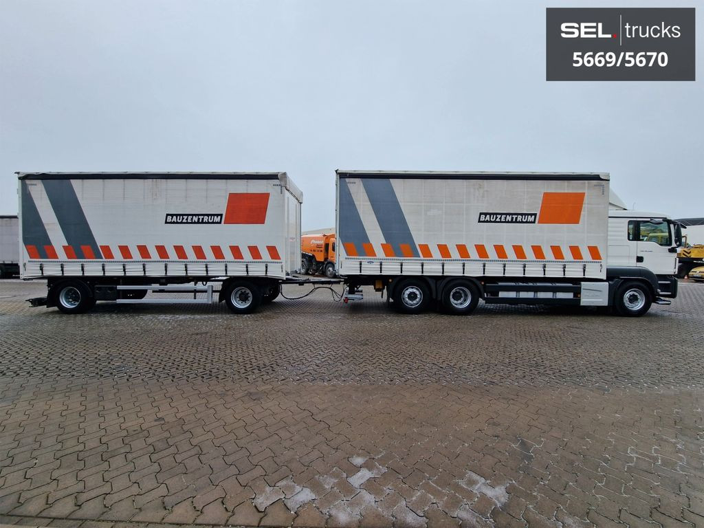 MAN TGS 26.440/Lenkachse/Staplerhaltrng./ KOMPLETT!! - Curtain side truck: picture 5 MAN TGS 26.440/Lenkachse/Staplerhaltrng./ KOMPLETT!! - Curtain side truck: picture 5