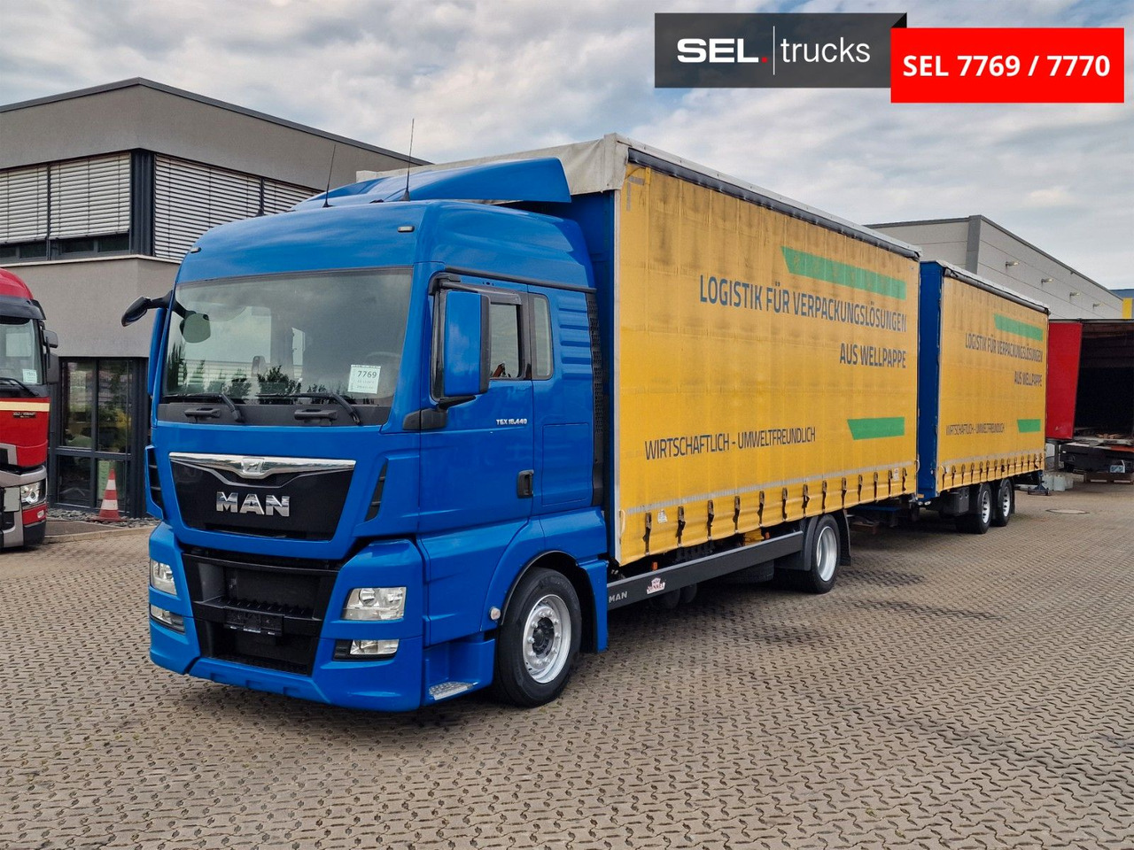 MAN TGX 18.440 4X2 LL-U/ Intarder/ Hubdach/Durchlade - Curtain side truck: picture 1 MAN TGX 18.440 4X2 LL-U/ Intarder/ Hubdach/Durchlade - Curtain side truck: picture 1