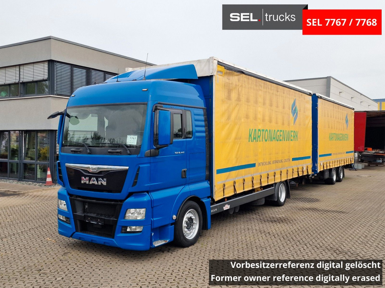 MAN TGX 18.440 4X2 LL-U /Intarder/Hubdach/Durchlade - Curtain side truck: picture 1 MAN TGX 18.440 4X2 LL-U /Intarder/Hubdach/Durchlade - Curtain side truck: picture 1