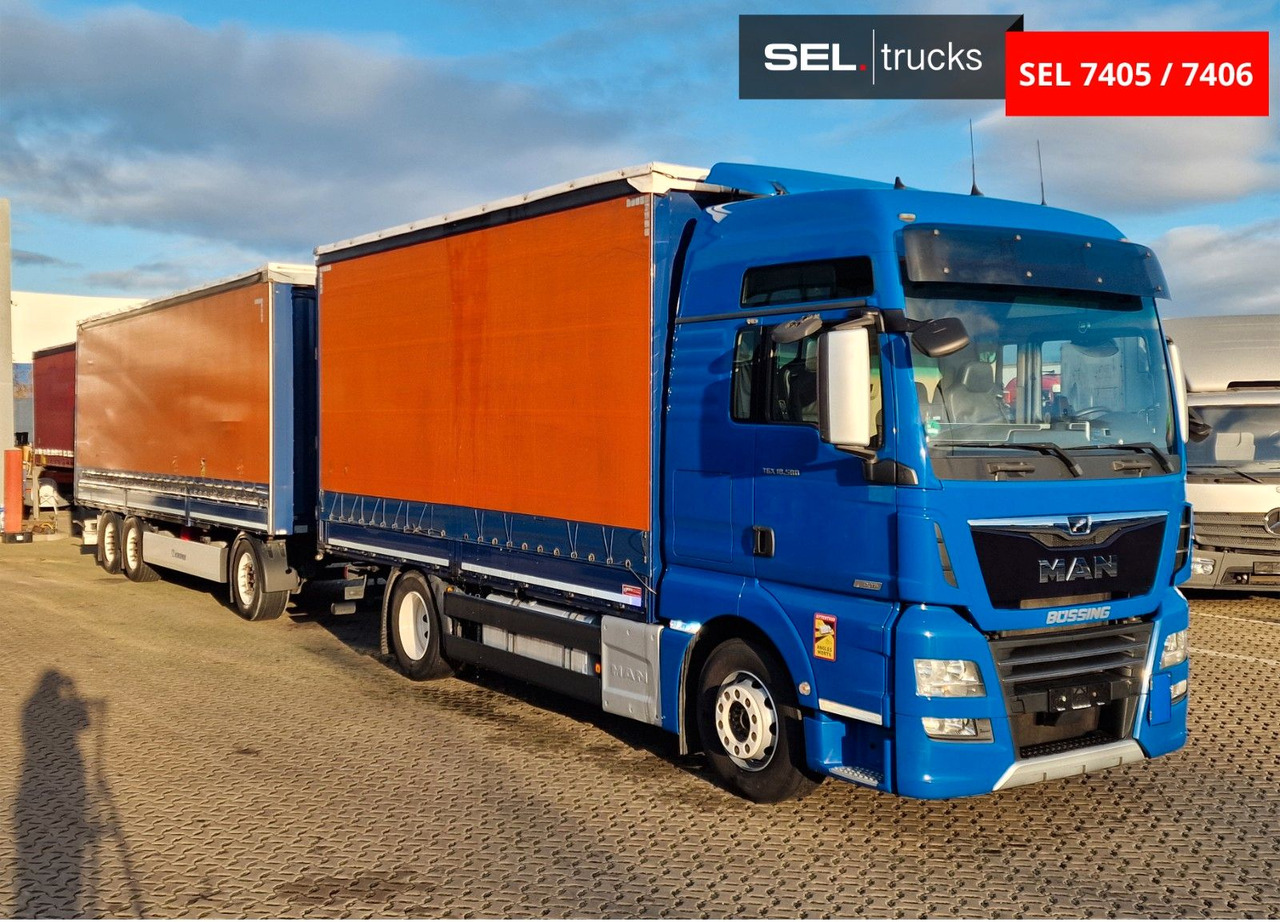 MAN TGX 18.580 4X2 LL/ Intarder/Aluklappen/Durchlade - Curtain side truck: picture 4 MAN TGX 18.580 4X2 LL/ Intarder/Aluklappen/Durchlade - Curtain side truck: picture 4