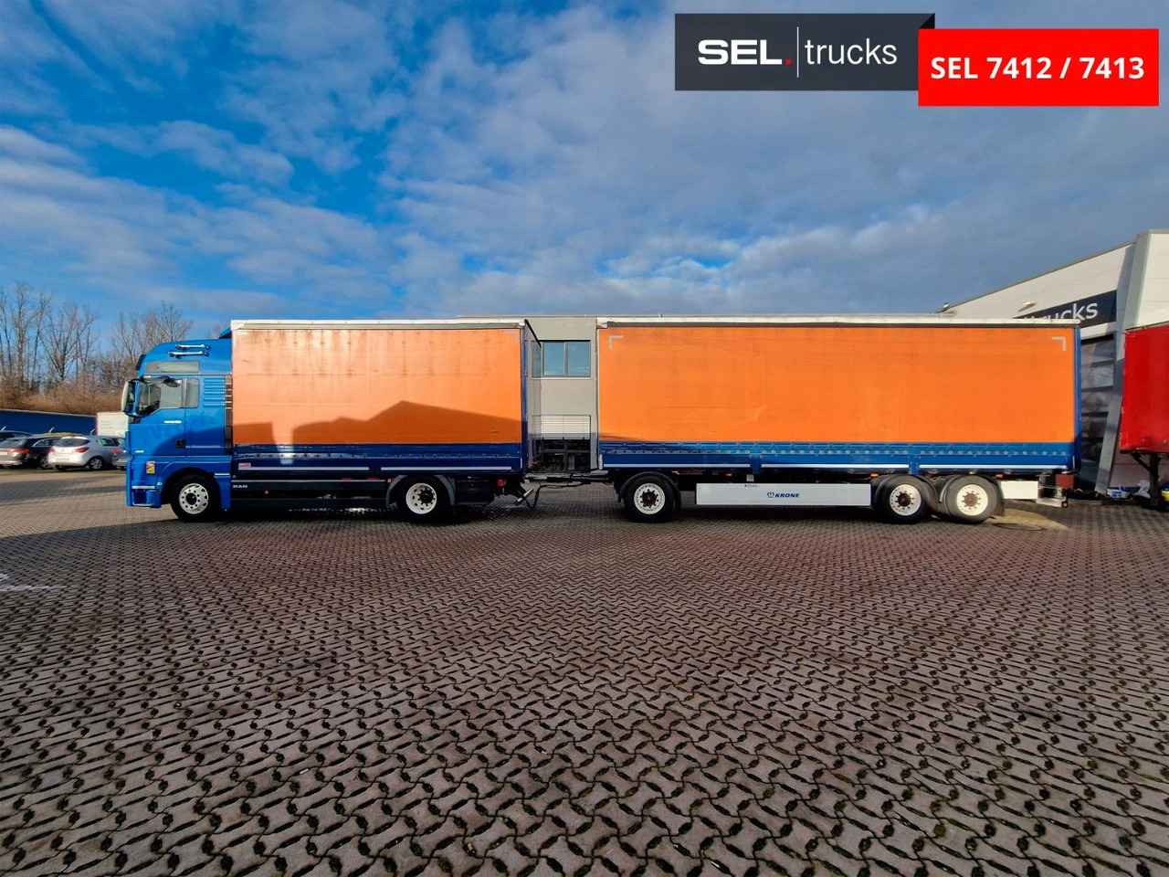 MAN TGX 18.580 4X2 LL/ Ledersitze/ D38 / KOMPLETT - Curtain side truck: picture 1 MAN TGX 18.580 4X2 LL/ Ledersitze/ D38 / KOMPLETT - Curtain side truck: picture 1