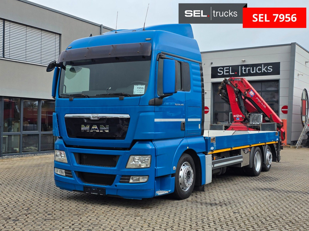 MAN TGX 24.440 6X2-2 LL-U / Intarder / HMF / Fernb. - Crane truck: picture 1 MAN TGX 24.440 6X2-2 LL-U / Intarder / HMF / Fernb. - Crane truck: picture 1