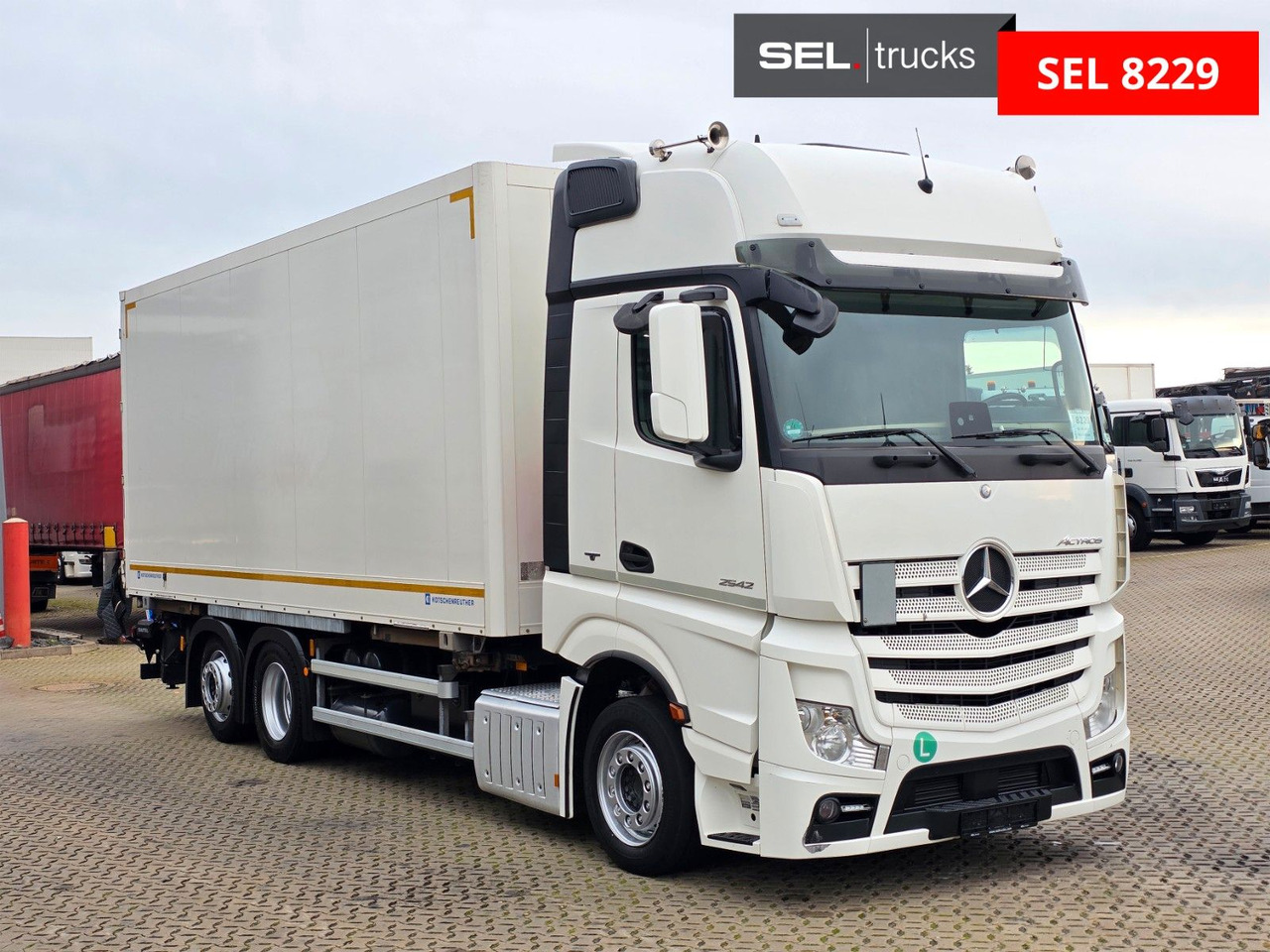 Mercedes-Benz Actros 2542 / Standklima / Ldbw / Lenkachse - Container transporter/ Swap body truck: picture 3 Mercedes-Benz Actros 2542 / Standklima / Ldbw / Lenkachse - Container transporter/ Swap body truck: picture 3