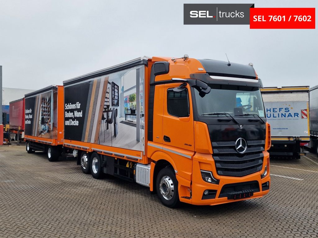 Mercedes-Benz Actros 2548 / Retarder / Aluklappen / Euro 6E Mercedes-Benz Actros 2548 / Retarder / Aluklappen / Euro 6E - Curtain side truck: picture 3 Mercedes-Benz Actros 2548 / Retarder / Aluklappen / Euro 6E Mercedes-Benz Actros 2548 / Retarder / Aluklappen / Euro 6E - Curtain side truck: picture 3