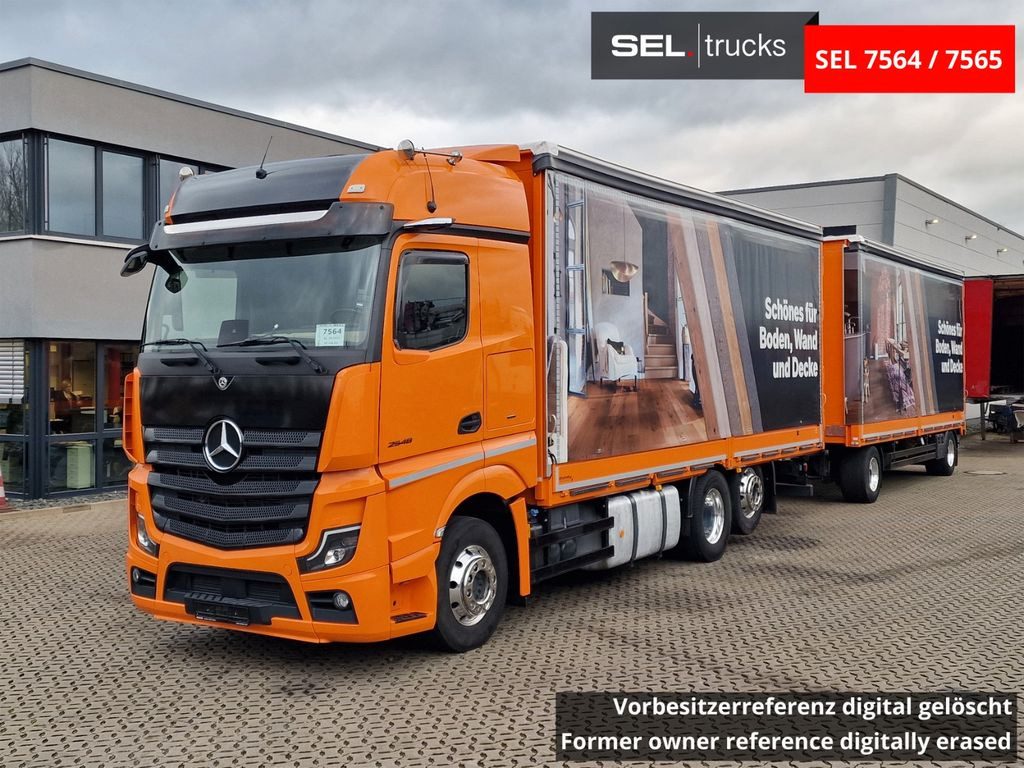 Mercedes-Benz Actros 2548 / Retarder Mercedes-Benz Actros 2548 / Retarder - Curtain side truck: picture 1 Mercedes-Benz Actros 2548 / Retarder Mercedes-Benz Actros 2548 / Retarder - Curtain side truck: picture 1