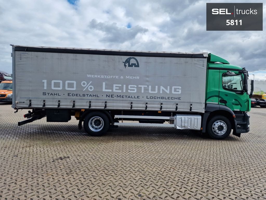 Mercedes-Benz Antos 1830L 4X2 Mercedes-Benz Antos 1830L 4X2 / ideal für Stahltransporte - Curtain side truck: picture 5 Mercedes-Benz Antos 1830L 4X2 Mercedes-Benz Antos 1830L 4X2 / ideal für Stahltransporte - Curtain side truck: picture 5