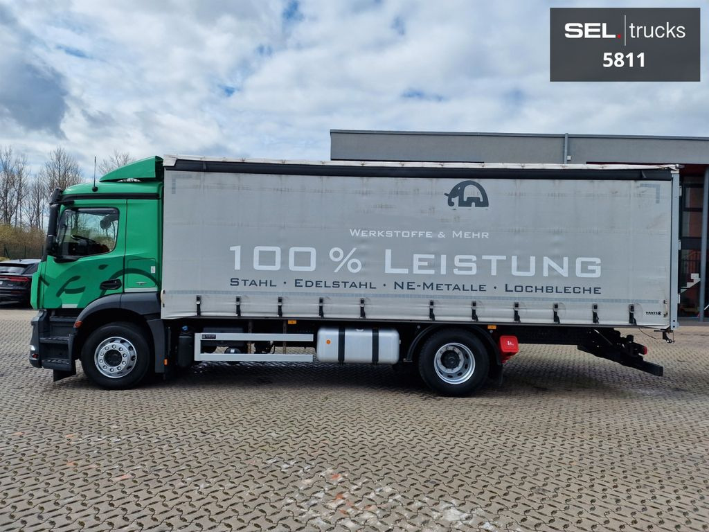 Mercedes-Benz Antos 1830L 4X2 Mercedes-Benz Antos 1830L 4X2 / ideal für Stahltransporte - Curtain side truck: picture 1 Mercedes-Benz Antos 1830L 4X2 Mercedes-Benz Antos 1830L 4X2 / ideal für Stahltransporte - Curtain side truck: picture 1