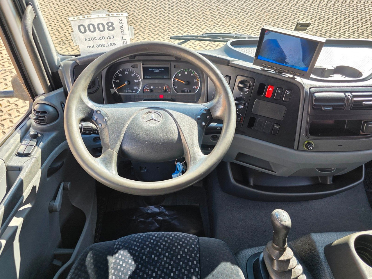 Box truck Mercedes-Benz Atego 1218 / Ladebordwand: picture 37