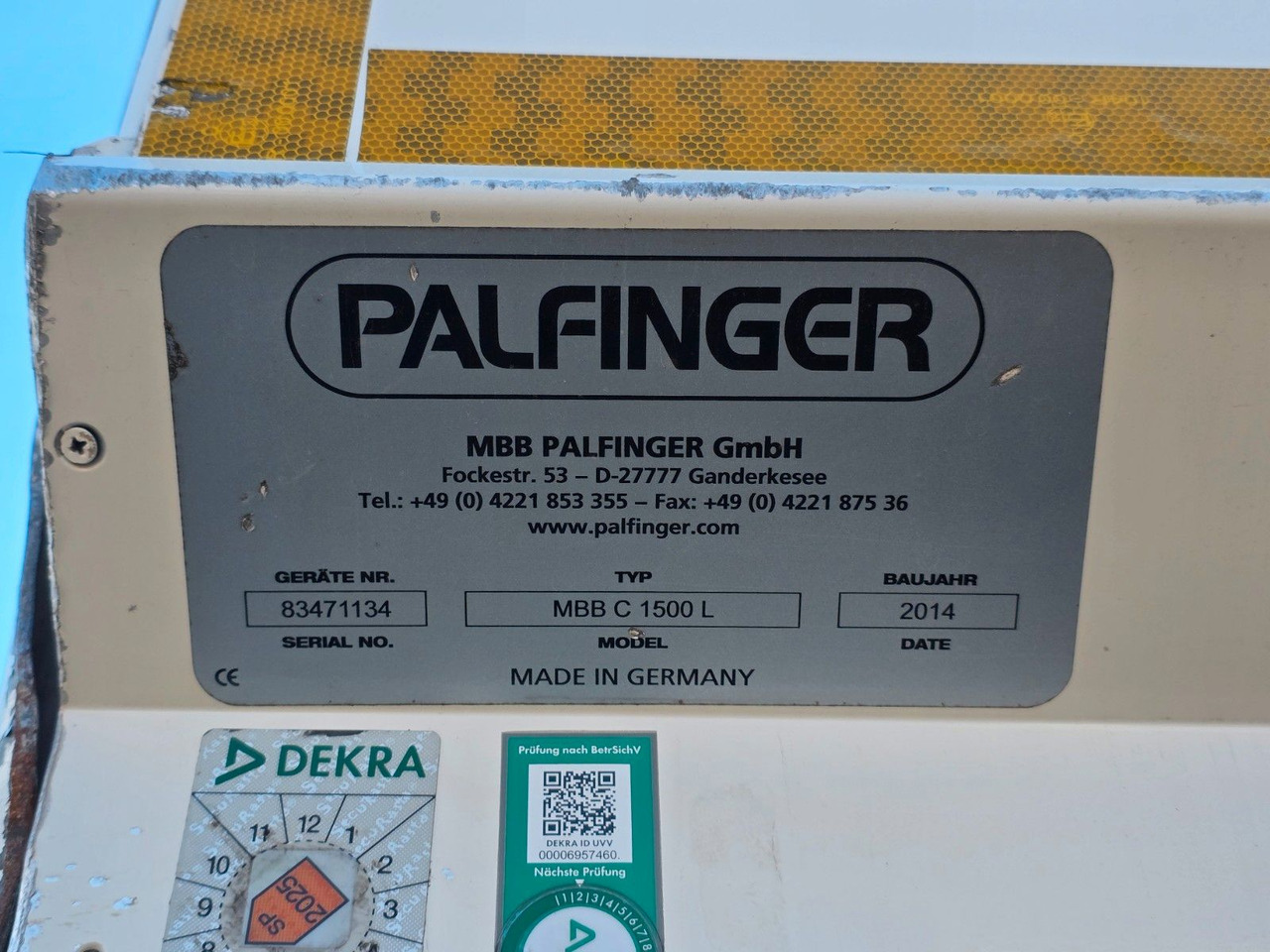 Box truck Mercedes-Benz Atego 1218 / Ladebordwand: picture 25