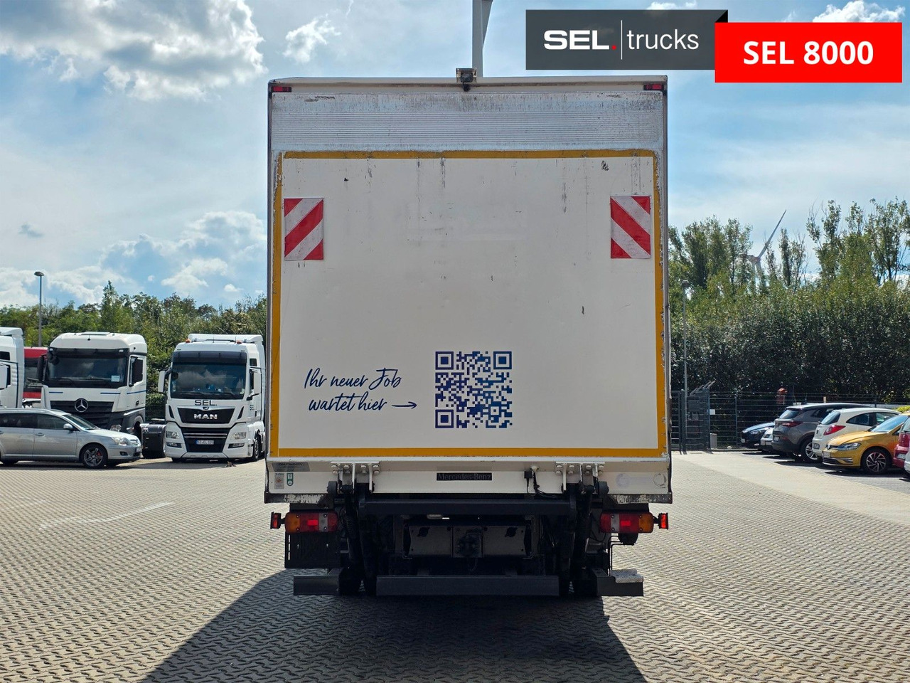 Box truck Mercedes-Benz Atego 1218 / Ladebordwand: picture 6