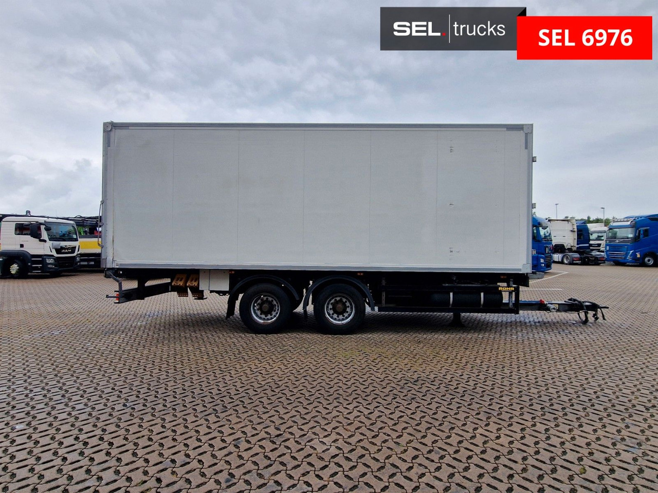 ROHR RZK/18M / 2 Achsen - Tandem - Closed box trailer: picture 4 ROHR RZK/18M / 2 Achsen - Tandem - Closed box trailer: picture 4