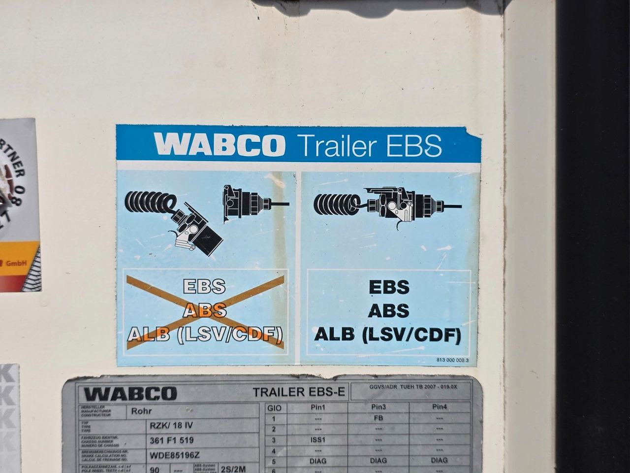 Refrigerated trailer ROHR Rohr RZK/18 IV / Ladebordwand: picture 45 Refrigerated trailer ROHR Rohr RZK/18 IV / Ladebordwand: picture 45