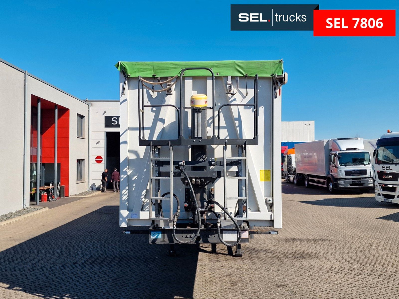 Reisch RHKS-3-AG13 / Alu-Felgen / Liftachse / 80m³ - Tipper semi-trailer: picture 2 Reisch RHKS-3-AG13 / Alu-Felgen / Liftachse / 80m³ - Tipper semi-trailer: picture 2