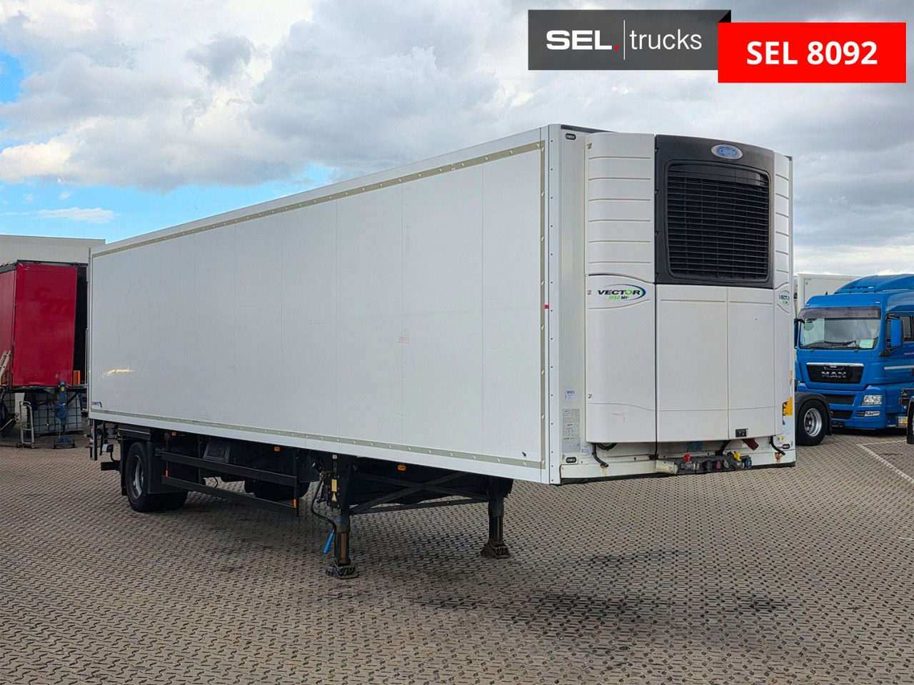 Schmitz Cargobull SKO 10/LZG-FP 45 COOL / Ldbw /2 Kammern /Carrier - Refrigerated semi-trailer: picture 3 Schmitz Cargobull SKO 10/LZG-FP 45 COOL / Ldbw /2 Kammern /Carrier - Refrigerated semi-trailer: picture 3