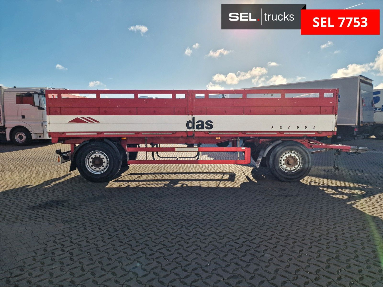 Schwarzmüller PA 2/E / Baustoff - Dropside/ Flatbed trailer: picture 4 Schwarzmüller PA 2/E / Baustoff - Dropside/ Flatbed trailer: picture 4