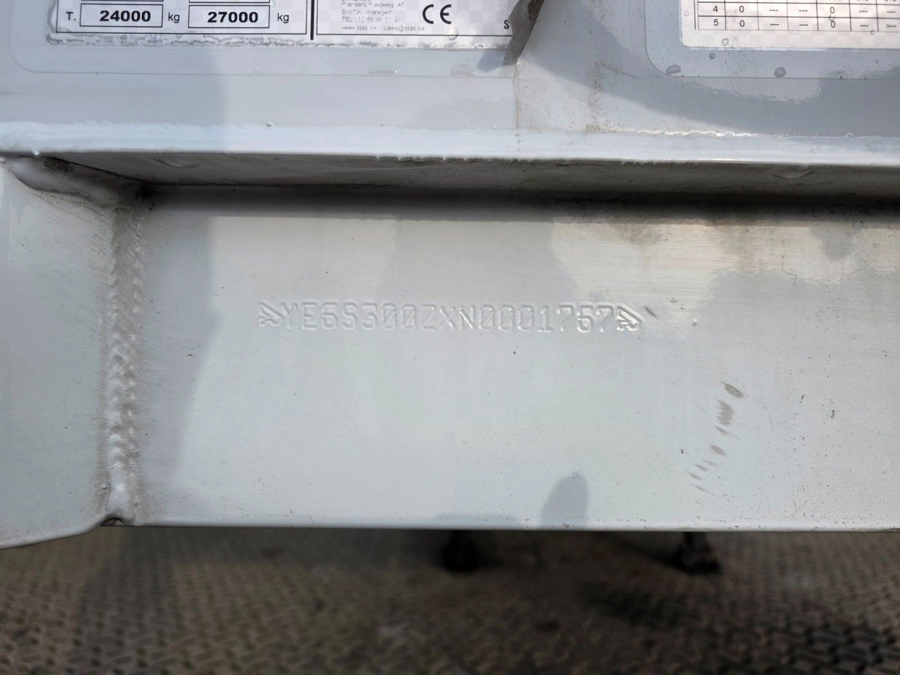 Walking floor semi-trailer Stas S300ZX /ADR Typ EX II, FL, OX, AT / 2 Liftachsen: picture 47