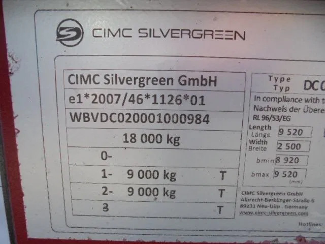 CIMC DC 02 - Container transporter/ Swap body trailer: picture 5 CIMC DC 02 - Container transporter/ Swap body trailer: picture 5