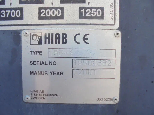 Crane truck DAF XF 105 XF105 NL TRUCK: picture 20