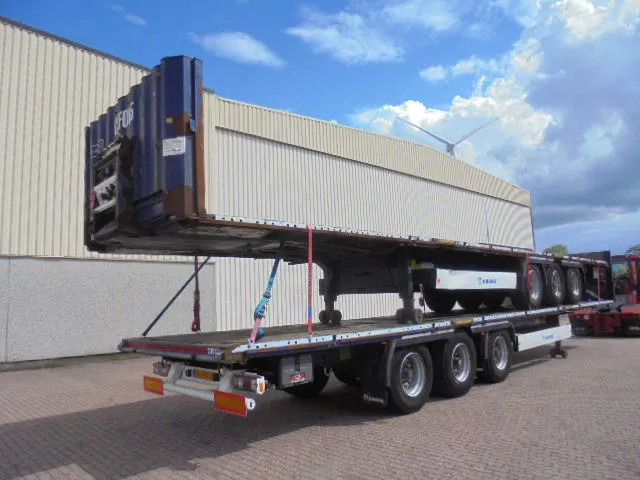 Krone SD MET RONG GATEN NL TRAILER 16x IN STOCK - Dropside/ Flatbed semi-trailer: picture 3 Krone SD MET RONG GATEN NL TRAILER 16x IN STOCK - Dropside/ Flatbed semi-trailer: picture 3