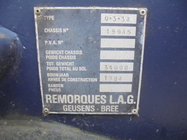 Container transporter/ Swap body semi-trailer LAG 0-3-34: picture 13