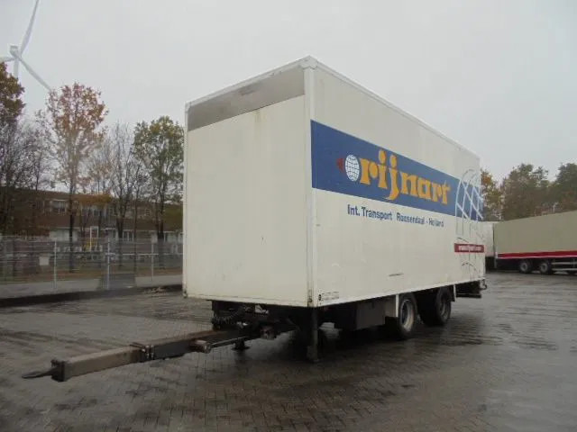 Pacton MXD218 - Closed box trailer: picture 1 Pacton MXD218 - Closed box trailer: picture 1