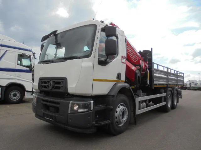 Renault 320 6X4 + FASSI F245 DEMO UNUSED - Dropside/ Flatbed truck, Crane truck: picture 1 Renault 320 6X4 + FASSI F245 DEMO UNUSED - Dropside/ Flatbed truck, Crane truck: picture 1