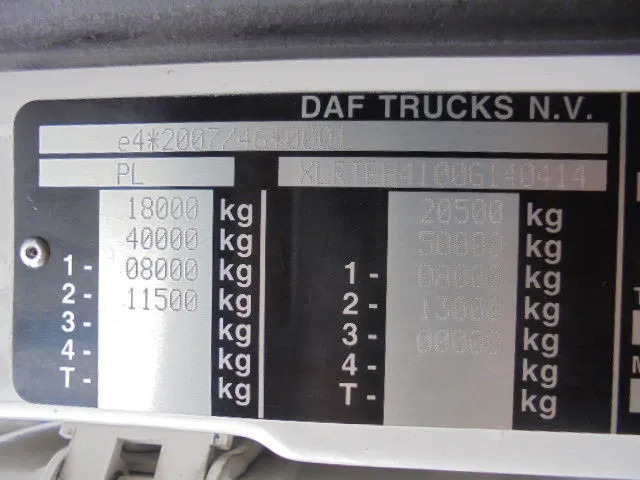 Tractor unit DAF XF 440 SUPER SPACE CAB NL TRUCK: picture 17 Tractor unit DAF XF 440 SUPER SPACE CAB NL TRUCK: picture 17