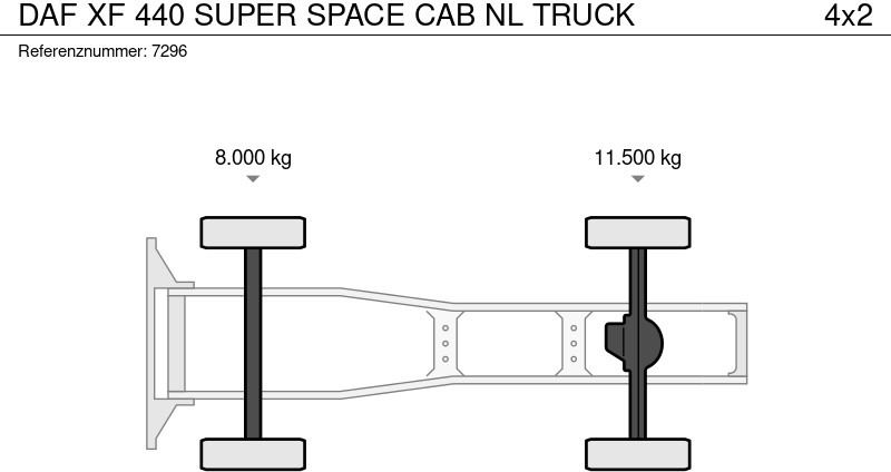 Tractor unit DAF XF 440 SUPER SPACE CAB NL TRUCK: picture 18 Tractor unit DAF XF 440 SUPER SPACE CAB NL TRUCK: picture 18