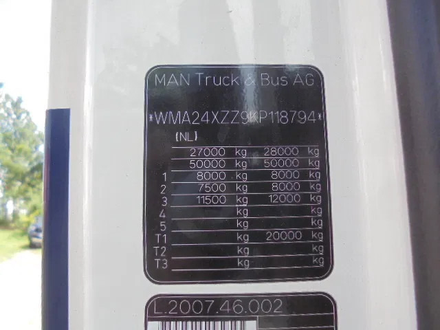Tractor unit MAN TGX 26.500 XXL SMART TACHO NL TRUCK: picture 19