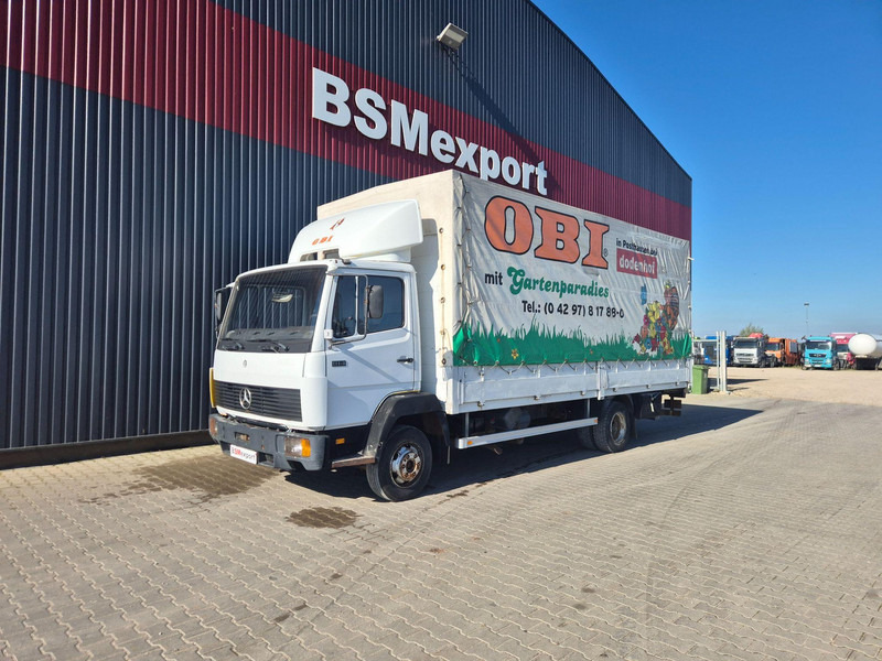 Mercedes-Benz 814 - Curtain side truck: picture 1 Mercedes-Benz 814 - Curtain side truck: picture 1
