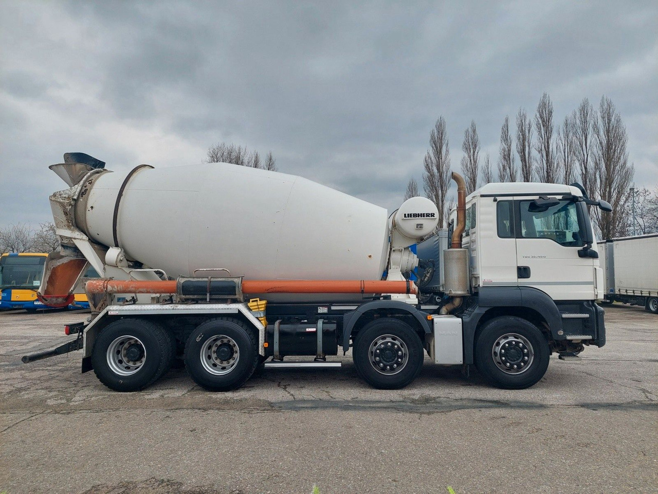 MAN TGS 32.420 BB mix Liebherr 9m3 8x4 - Concrete mixer truck: picture 5 MAN TGS 32.420 BB mix Liebherr 9m3 8x4 - Concrete mixer truck: picture 5
