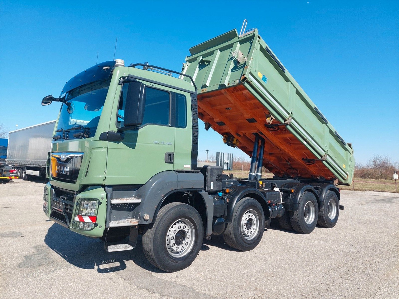 MAN TGS 35.460 BB Meiller Bordmatik 8x4 - Tipper: picture 1 MAN TGS 35.460 BB Meiller Bordmatik 8x4 - Tipper: picture 1