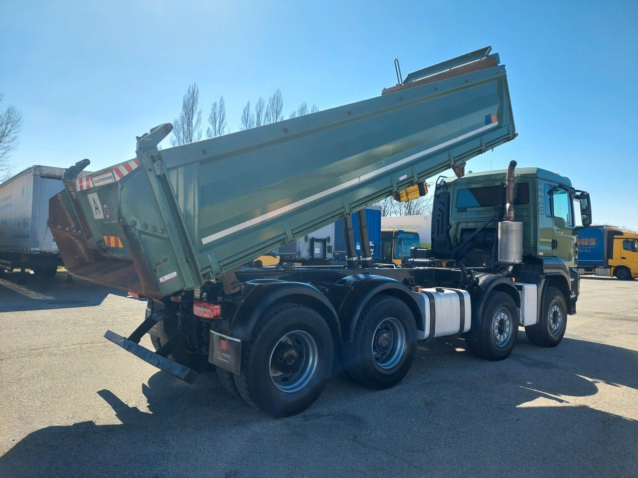 MAN TGS 35.460 BB Meiller Bordmatik 8x4 - Tipper: picture 4 MAN TGS 35.460 BB Meiller Bordmatik 8x4 - Tipper: picture 4