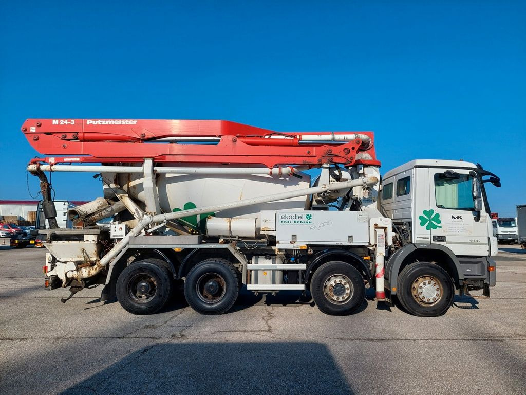 Mixer pump truck Mercedes-Benz Actros 4141 BB Putzmeister M24-3: picture 6