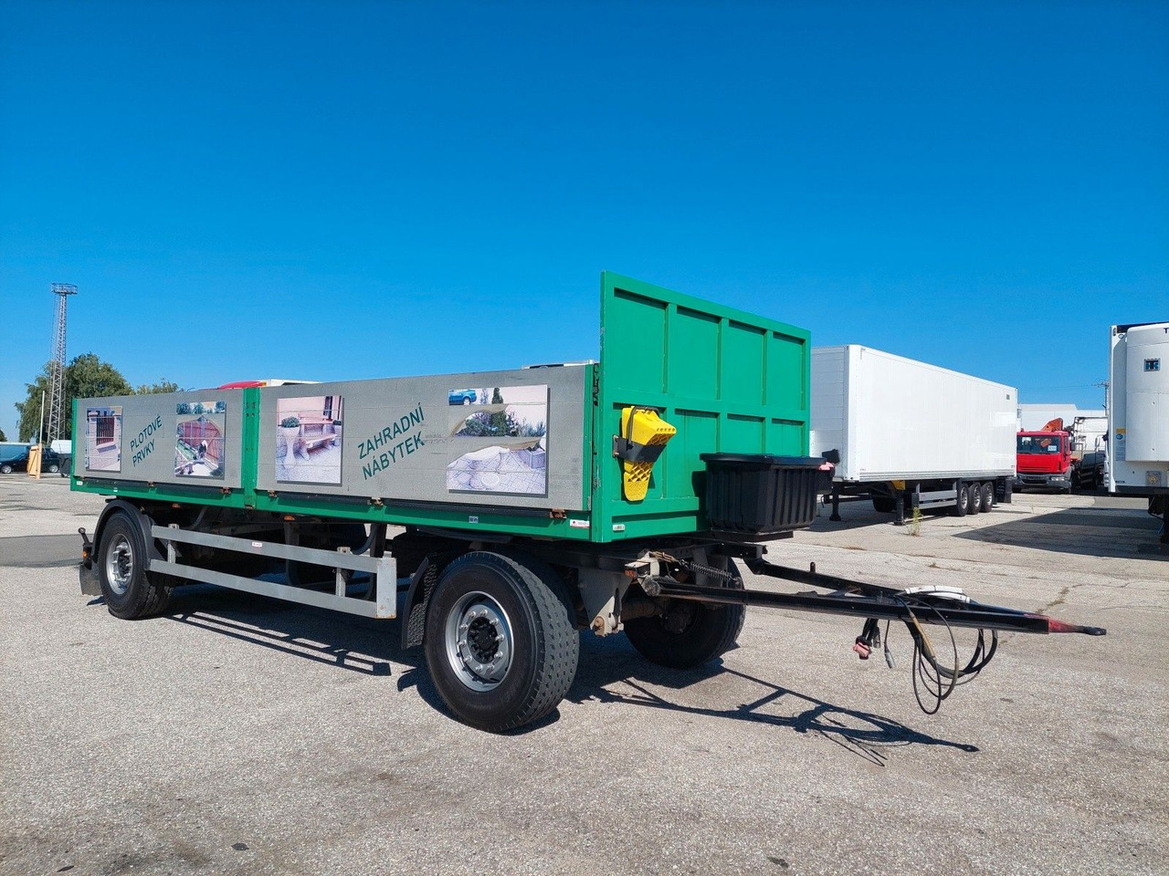 Schmitz Cargobull Gotha AFW18 Baustoffanhänger - Dropside/ Flatbed trailer: picture 2 Schmitz Cargobull Gotha AFW18 Baustoffanhänger - Dropside/ Flatbed trailer: picture 2