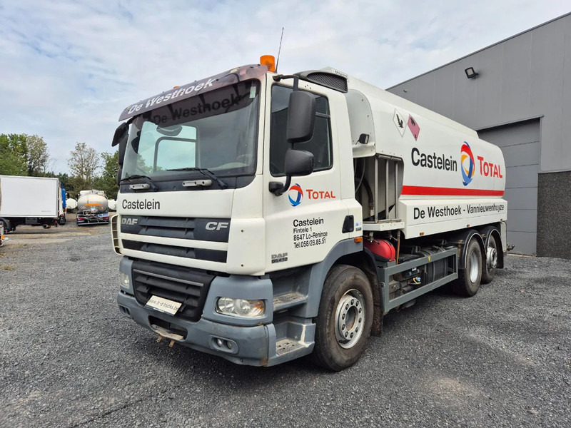 DAF CF 85.410 18000L FUEL/CARBURANT - DOUBLE PUMP + COUNTER - 5 COMP - Tanker truck: picture 1 DAF CF 85.410 18000L FUEL/CARBURANT - DOUBLE PUMP + COUNTER - 5 COMP - Tanker truck: picture 1
