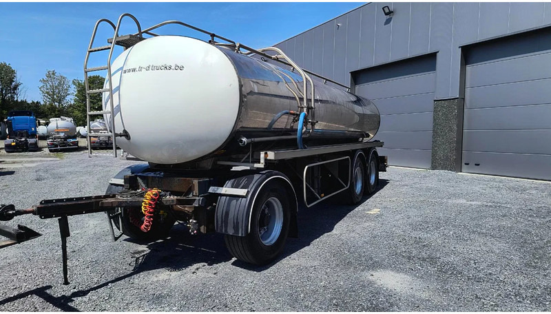 ETA 16500 L INSULATED INOX TANK - 1 COMP - Tanker trailer: picture 1 ETA 16500 L INSULATED INOX TANK - 1 COMP - Tanker trailer: picture 1
