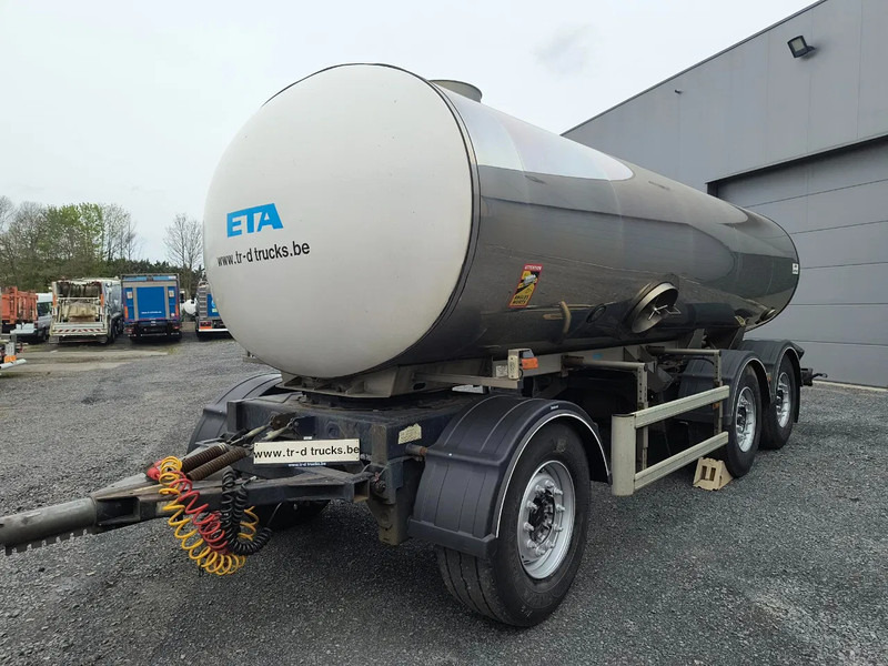ETA INSULATED INOX TANK 16500L - Tanker trailer: picture 1 ETA INSULATED INOX TANK 16500L - Tanker trailer: picture 1