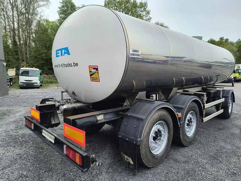 ETA INSULATED INOX TANK 16500L - Tanker trailer: picture 5 ETA INSULATED INOX TANK 16500L - Tanker trailer: picture 5