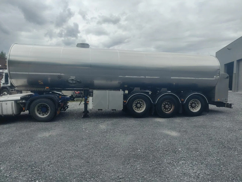 ETA INSULATED INOX TANK 29000L - 1 COMP - PUMP - Tanker semi-trailer: picture 2 ETA INSULATED INOX TANK 29000L - 1 COMP - PUMP - Tanker semi-trailer: picture 2