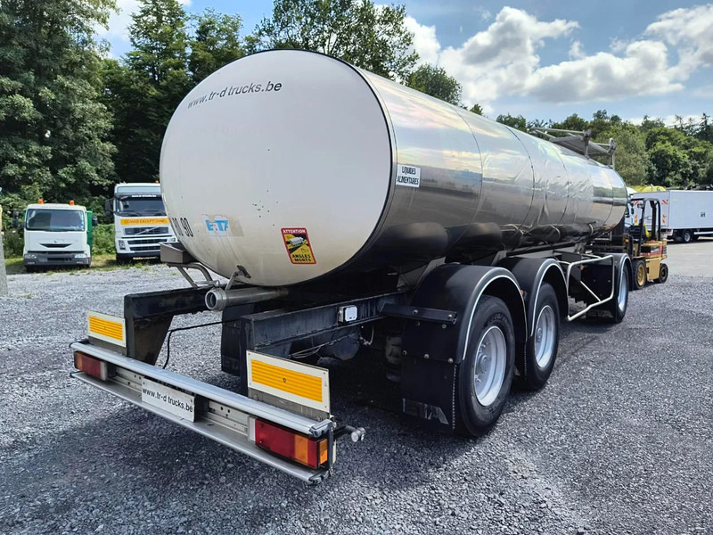 ETA ISOLATED INOX TANK 15000L - 1 COMP - Tanker trailer: picture 4 ETA ISOLATED INOX TANK 15000L - 1 COMP - Tanker trailer: picture 4