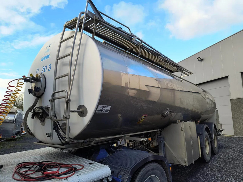 MAISONNEUVE 25000L INSULATED INOX TANK - Tanker semi-trailer: picture 1 MAISONNEUVE 25000L INSULATED INOX TANK - Tanker semi-trailer: picture 1