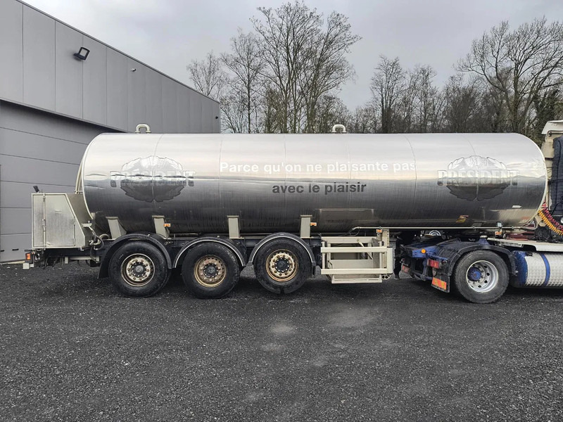 MAISONNEUVE 29000L INSULATED INOX TANK - PUMP - SAMPLE - Tanker semi-trailer: picture 5 MAISONNEUVE 29000L INSULATED INOX TANK - PUMP - SAMPLE - Tanker semi-trailer: picture 5
