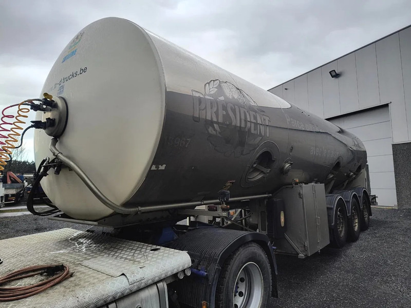 MAISONNEUVE 29000L INSULATED INOX TANK - PUMP - SAMPLE - Tanker semi-trailer: picture 1 MAISONNEUVE 29000L INSULATED INOX TANK - PUMP - SAMPLE - Tanker semi-trailer: picture 1
