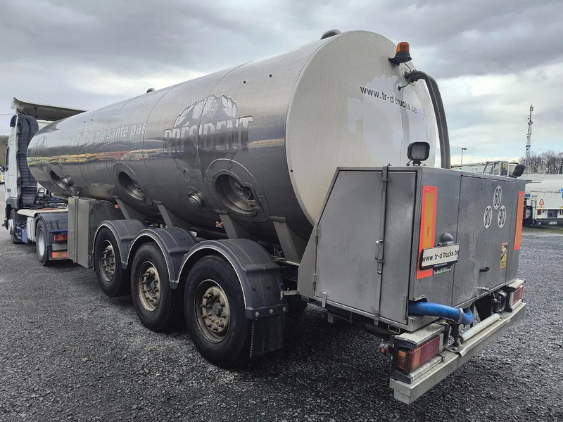 MAISONNEUVE 29000L INSULATED INOX TANK - PUMP - SAMPLE - Tanker semi-trailer: picture 3 MAISONNEUVE 29000L INSULATED INOX TANK - PUMP - SAMPLE - Tanker semi-trailer: picture 3