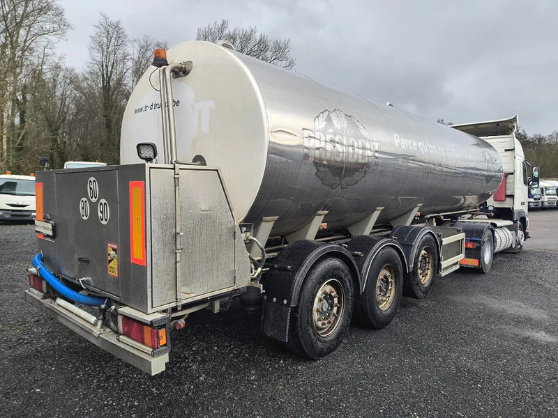 MAISONNEUVE 29000L INSULATED INOX TANK - PUMP - SAMPLE - Tanker semi-trailer: picture 4 MAISONNEUVE 29000L INSULATED INOX TANK - PUMP - SAMPLE - Tanker semi-trailer: picture 4