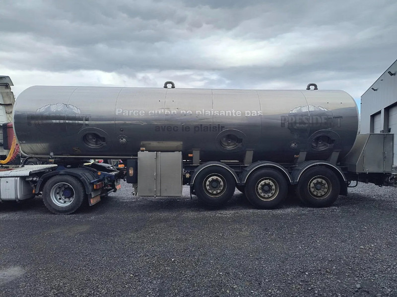 MAISONNEUVE 29000L INSULATED INOX TANK - PUMP - SAMPLE - Tanker semi-trailer: picture 2 MAISONNEUVE 29000L INSULATED INOX TANK - PUMP - SAMPLE - Tanker semi-trailer: picture 2