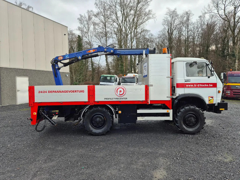 MAN 8.136 4X4 - QUARRY TRUCK - CRANE PM - ONLY 82730 KM - Dropside/ Flatbed truck, Crane truck: picture 4 MAN 8.136 4X4 - QUARRY TRUCK - CRANE PM - ONLY 82730 KM - Dropside/ Flatbed truck, Crane truck: picture 4