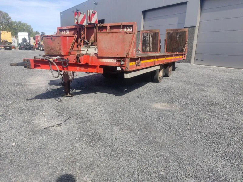 MOL 2 AXLES TIPPING TRAILER WITH RAMPS - Low loader trailer: picture 3 MOL 2 AXLES TIPPING TRAILER WITH RAMPS - Low loader trailer: picture 3