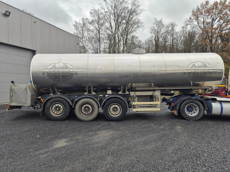 Magyar 29000L INSULATED INOX TANK - 1 COMP - HYDRAULIC PUMP - Tanker semi-trailer: picture 4 Magyar 29000L INSULATED INOX TANK - 1 COMP - HYDRAULIC PUMP - Tanker semi-trailer: picture 4